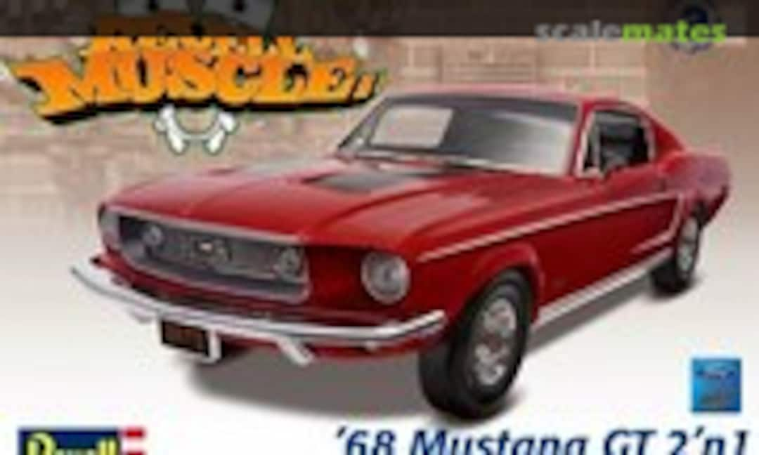 1:25 '68 Mustang GT 2'n1 (Revell 85-4215)