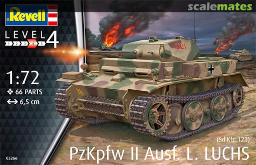 Boxart Pz.Kpfw. II Ausf. L Luchs 03266 Revell