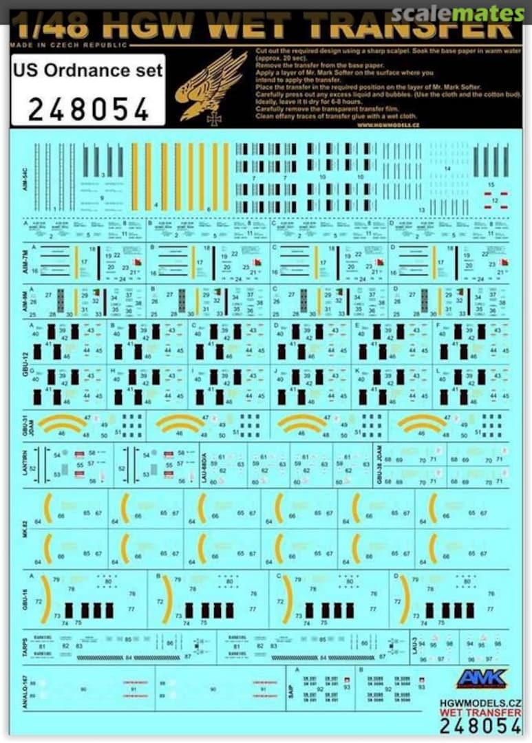 Boxart US Ordnance set 248054 HGW Models