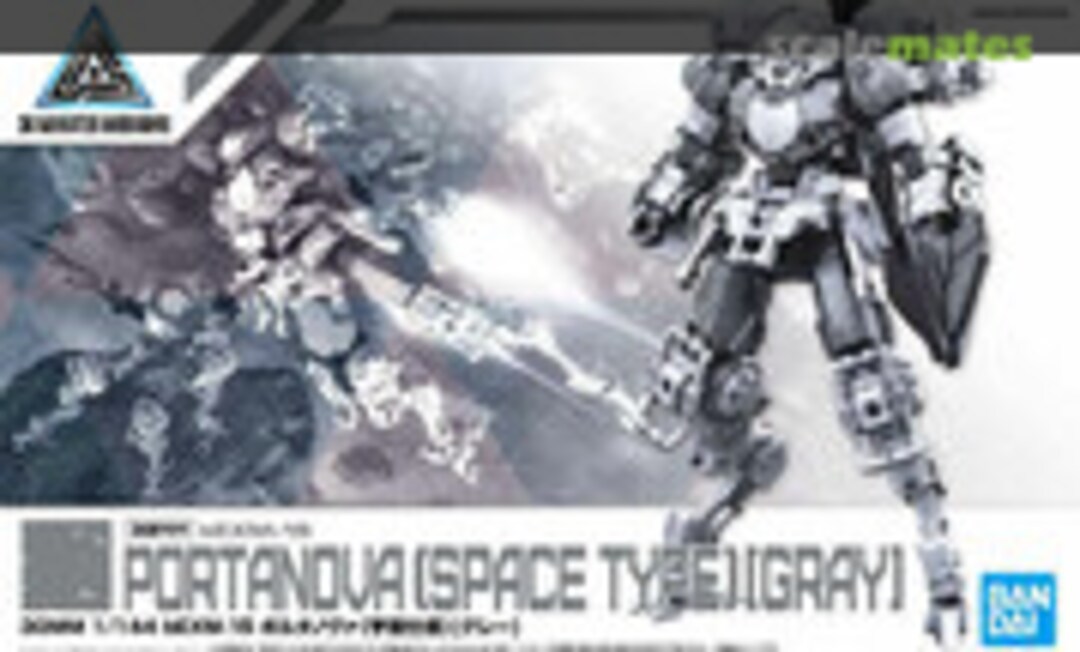 1:144 bEXM-15 Portanova (Space Type) [Gray] (Bandai Spirits 5058871)