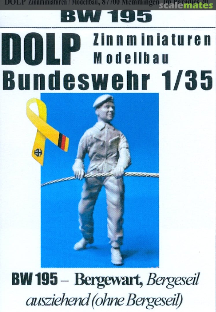 Boxart Bergewart 1, Bergeseil ausziehend BW195 DOLP-Modellbau