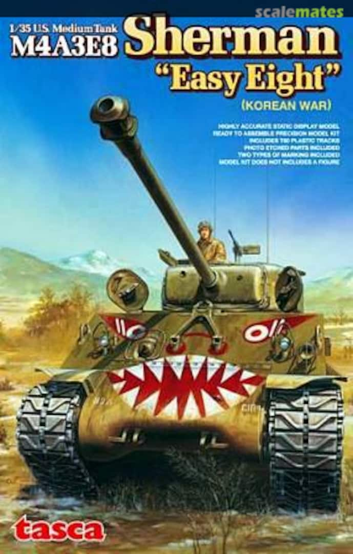 Boxart M4A3E8 Sherman "Easy Eight" 35-023 Tasca