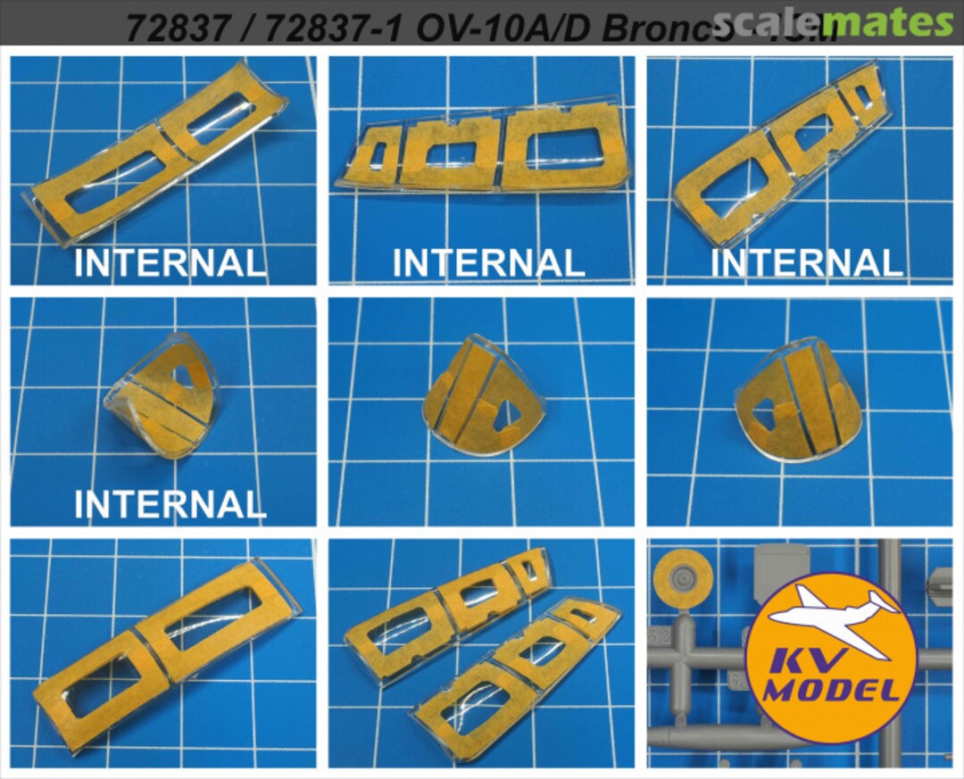 Contents OV-10A/D Bronco (Double sided masks) 72837-1 KV Models