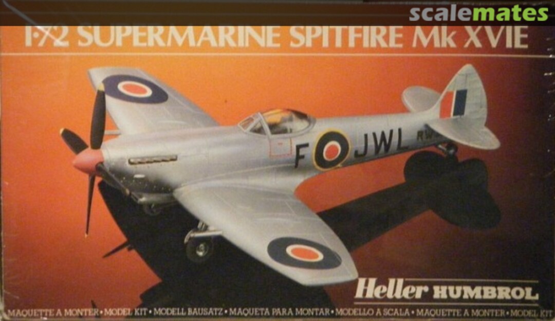 Boxart Supermarine Spitfire Mk XVIE 80282 Heller Humbrol