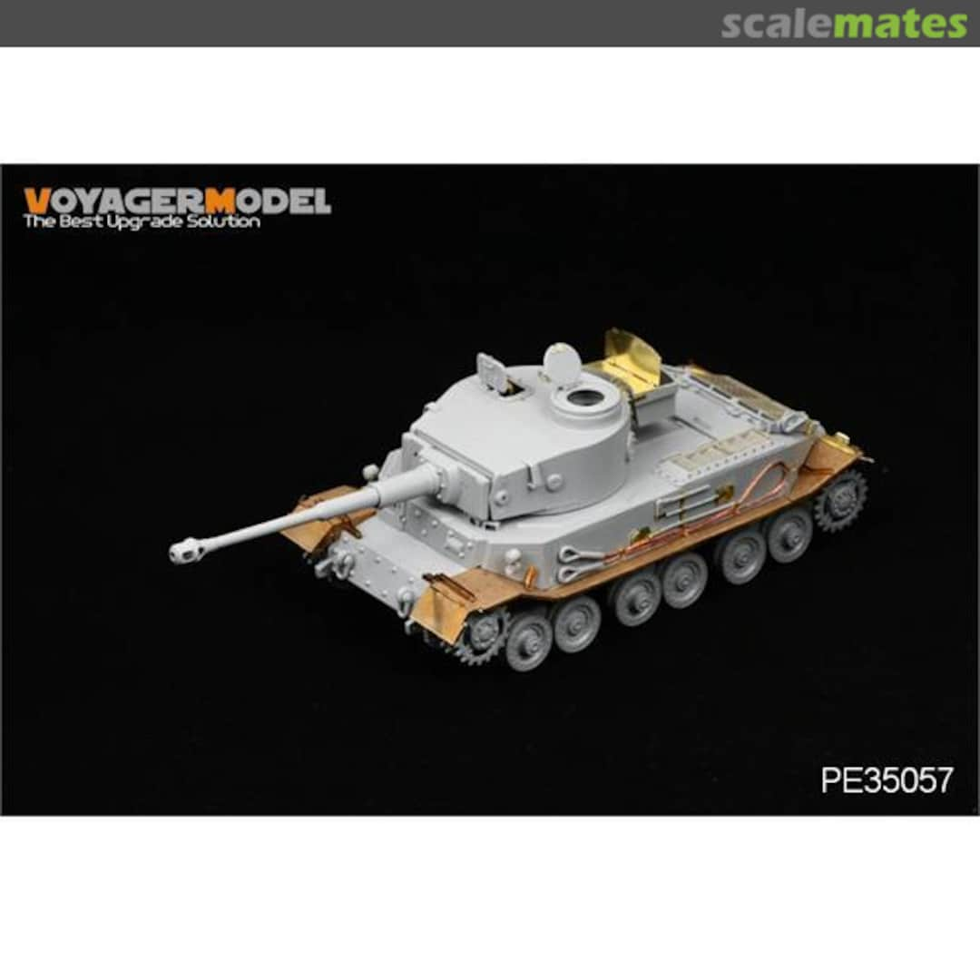 Boxart Tiger I Porsche Version (Dragon 6210 & 6353) PE35057 Voyager Model