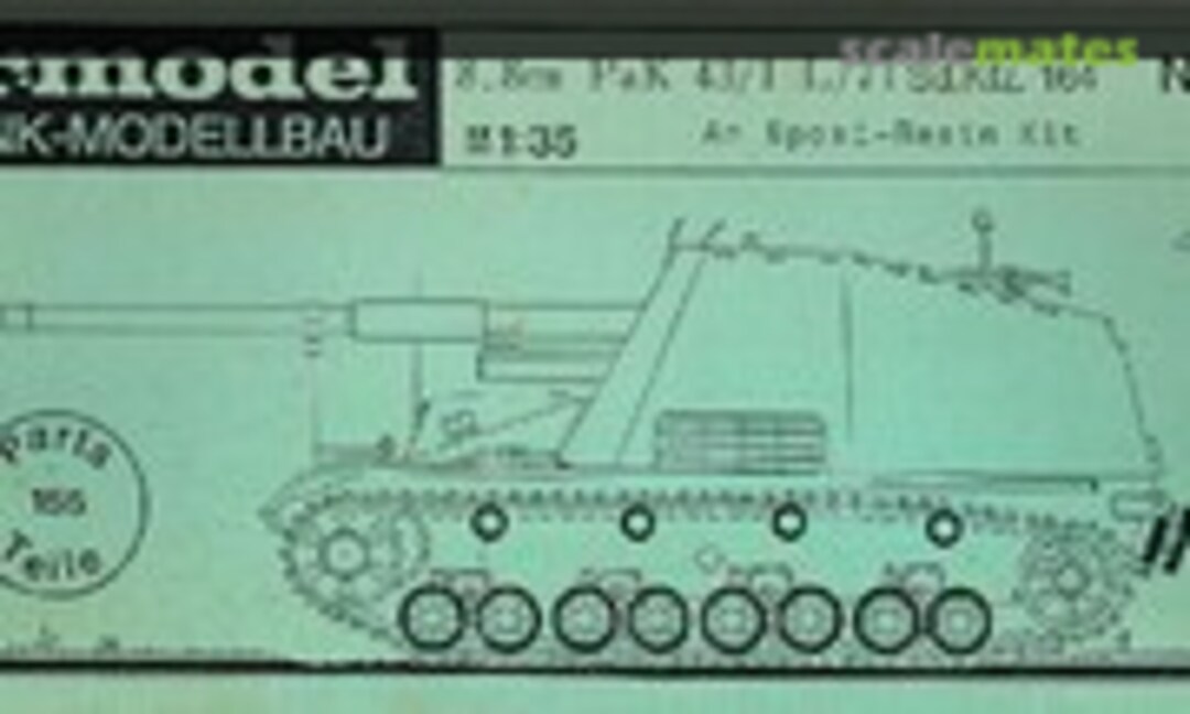 1:35 8,8cm Pak 43/1 L/71 auf Gw. III/IV Nashorn (Airmodel AM-1026)