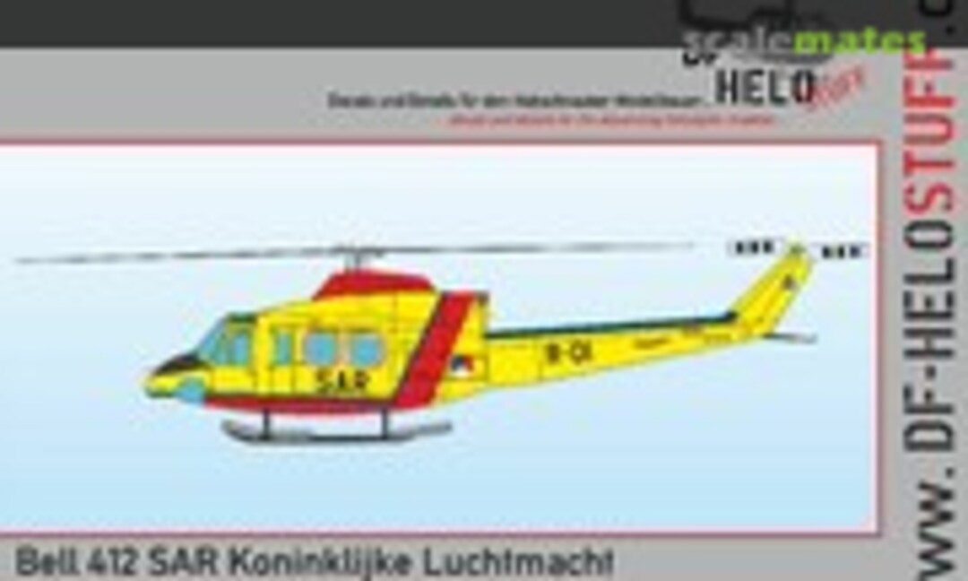 1:48 Bell 412 SAR Koninklijke Luchtmacht (DF HeloStuff DF11148)