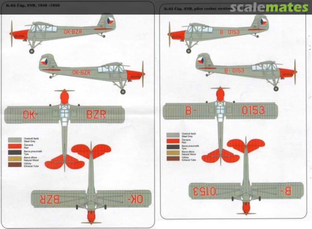 Boxart K-65 Cap-Storch SNB 1946-1950 HRD7228 HR Model