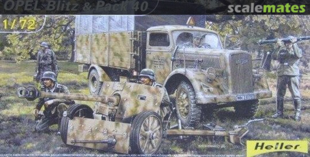 Boxart Opel Blitz & Pak 40 79994 Heller