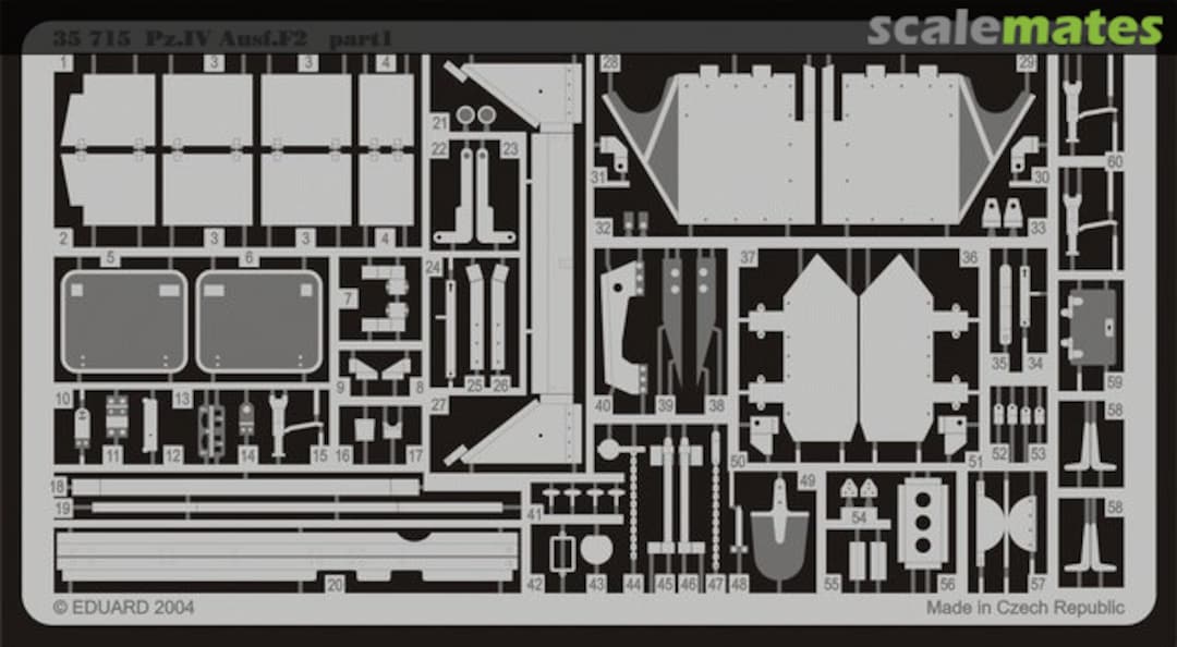 Boxart Pz.IV Ausf.F2 35715 Eduard
