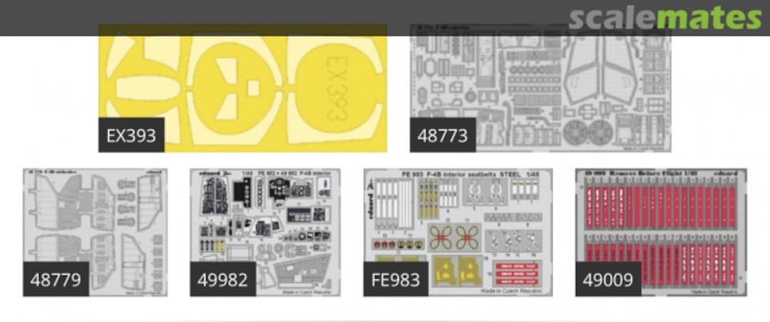 Contents F-4B Phantom II BIG49228 Eduard