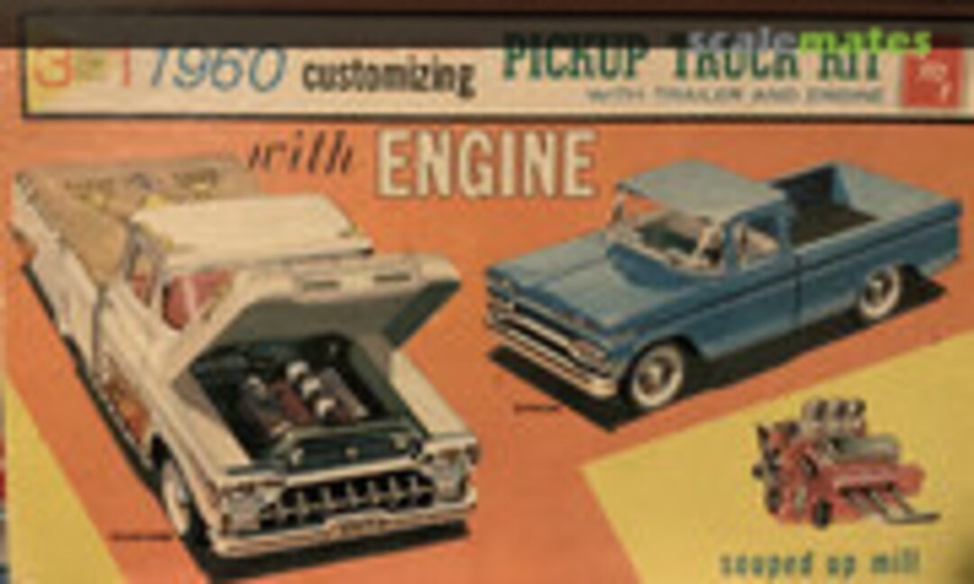 1:25 1960 Ford F-100 (AMT 1360)