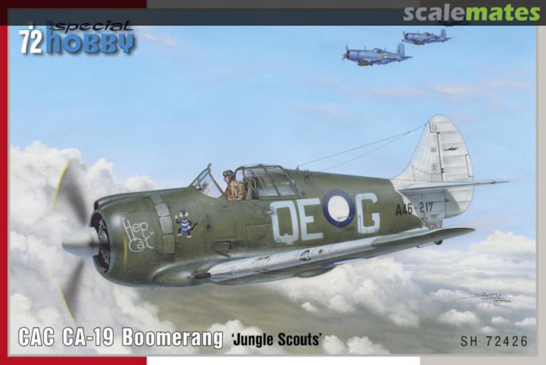 Boxart CAC CA-19 Boomerang 'Jungle Scouts' SH72426 Special Hobby