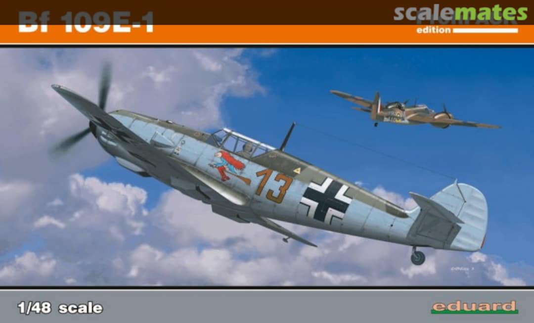 Boxart Bf 109E-1 8261 Eduard