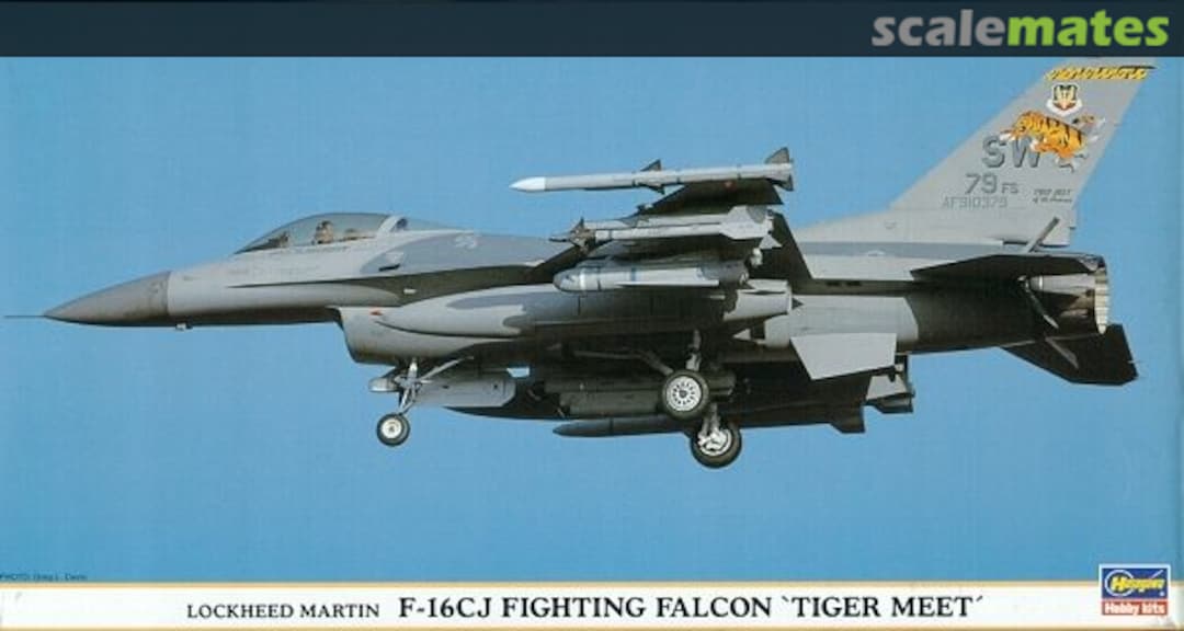 Boxart F-16CJ Fighting Falcon `Tiger Meet` 09438 Hasegawa