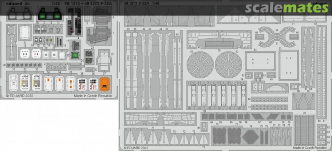 Boxart F-22A 491273 Eduard