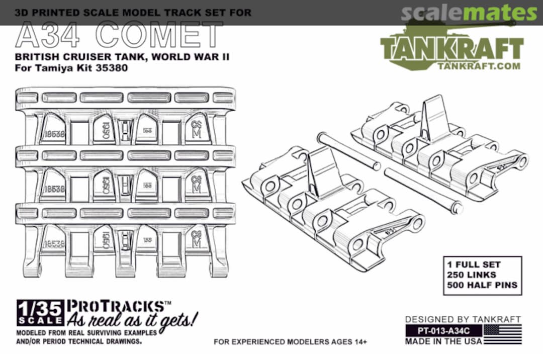 Boxart A34 Comet PT-013-A34C Tankraft