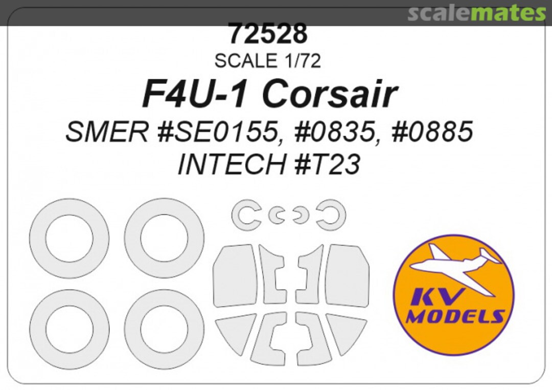 Boxart F4U-1 Corsair 72528 KV Models