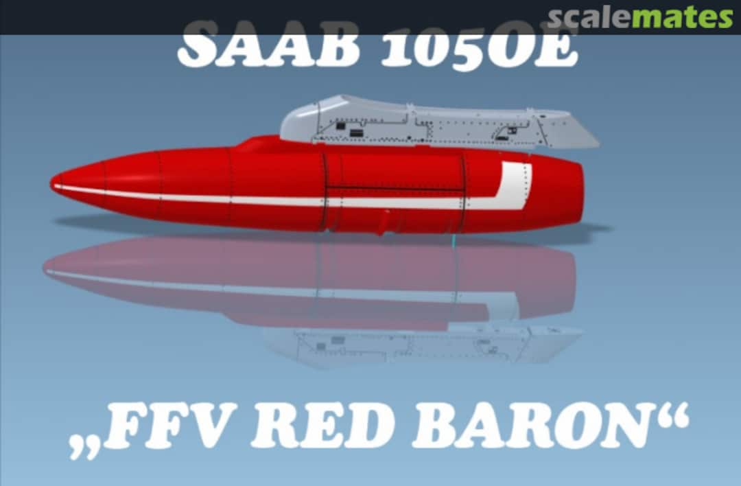 Boxart SAAB 105 OE "FFV RED BARON" JT48014 Brent-Air-Decals