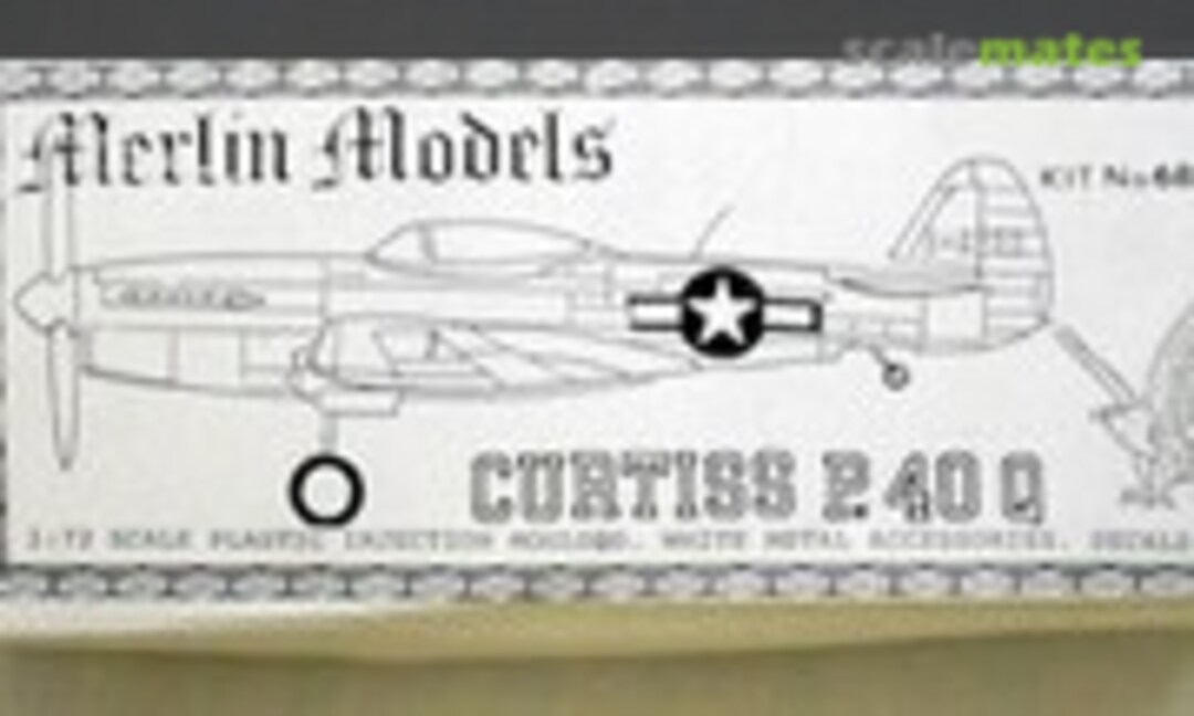 1:72 Curtiss P.40 Q (Merlin Models 68)