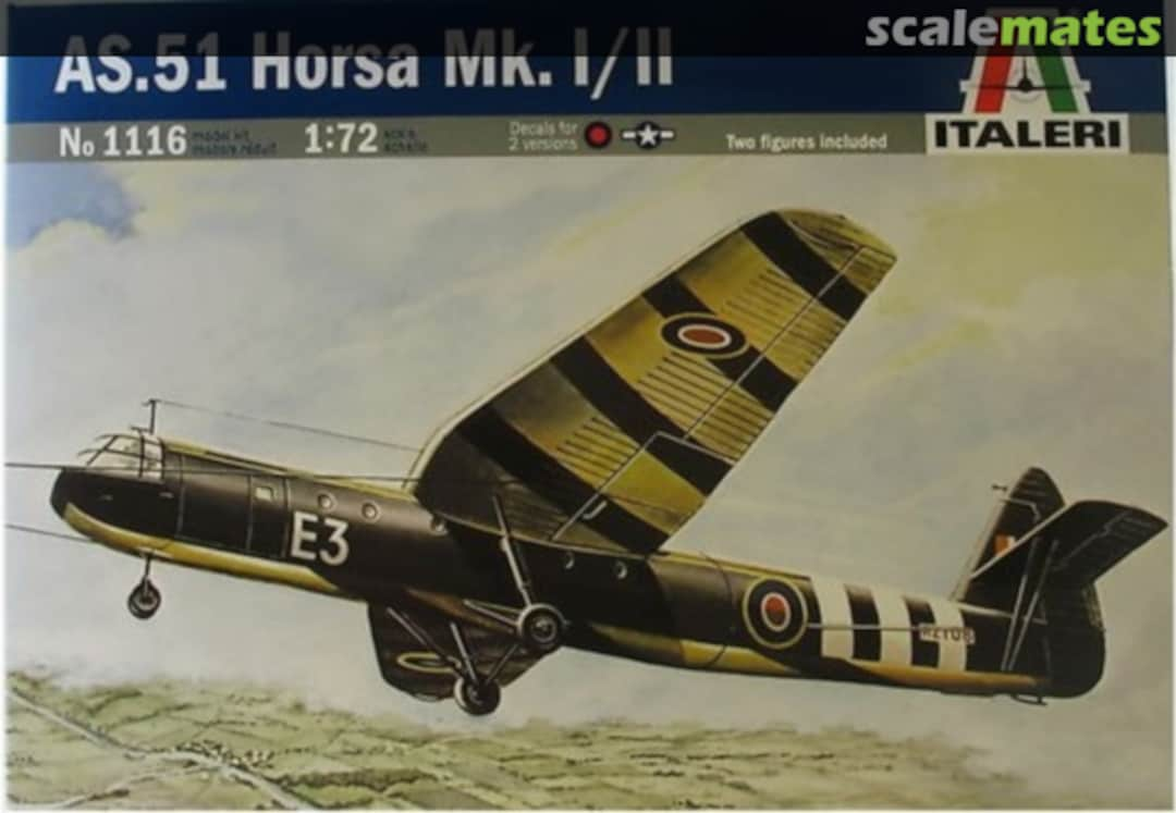 Boxart AS.51 Horsa Mk. I/II 1116 Italeri