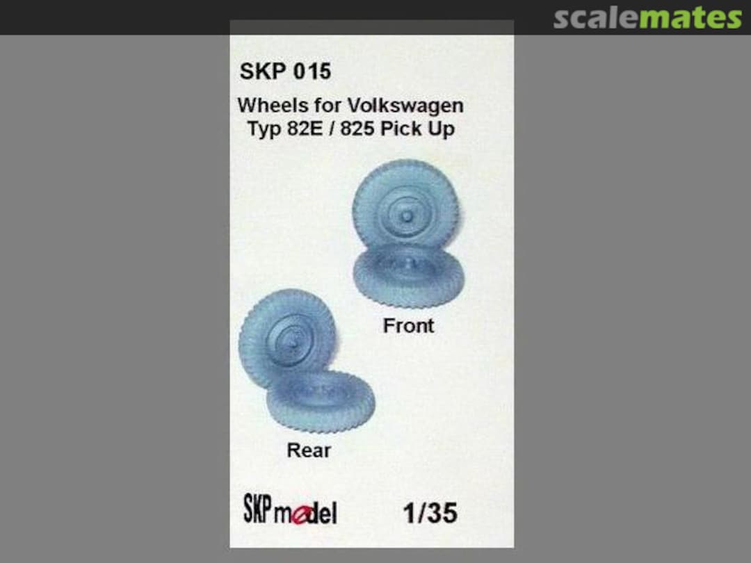 Boxart Wheels for Volkswagen Typ 82E / 825 Pickup SKP 015 SKP model