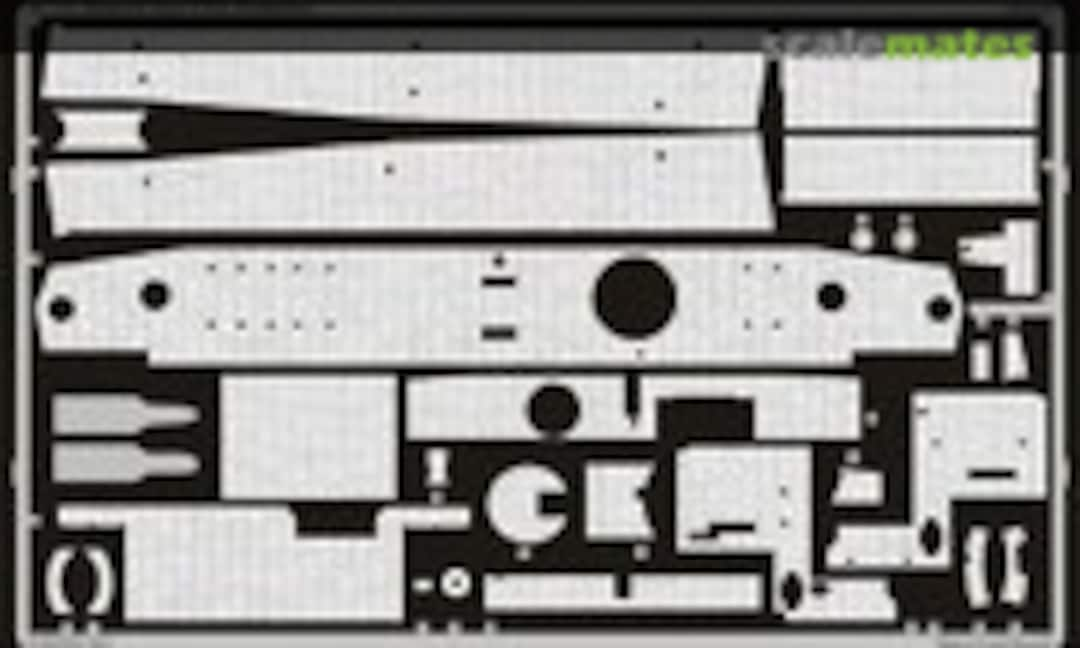 1:35 Zimmerit Tiger I Mid. Production (Eduard 35716)