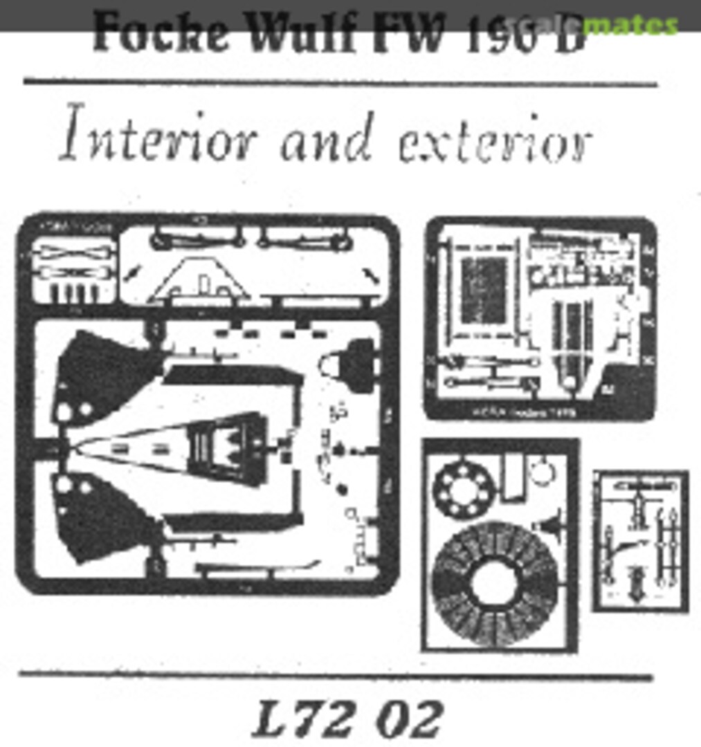 Boxart Focke Wulf Fw 190 D L7202 Kora Models