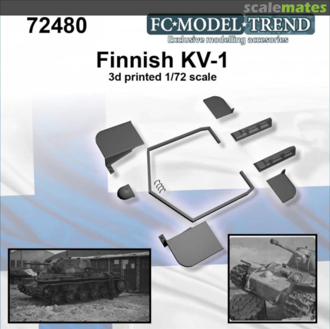 Boxart Finnish KV-1 72480 FC Model Trend