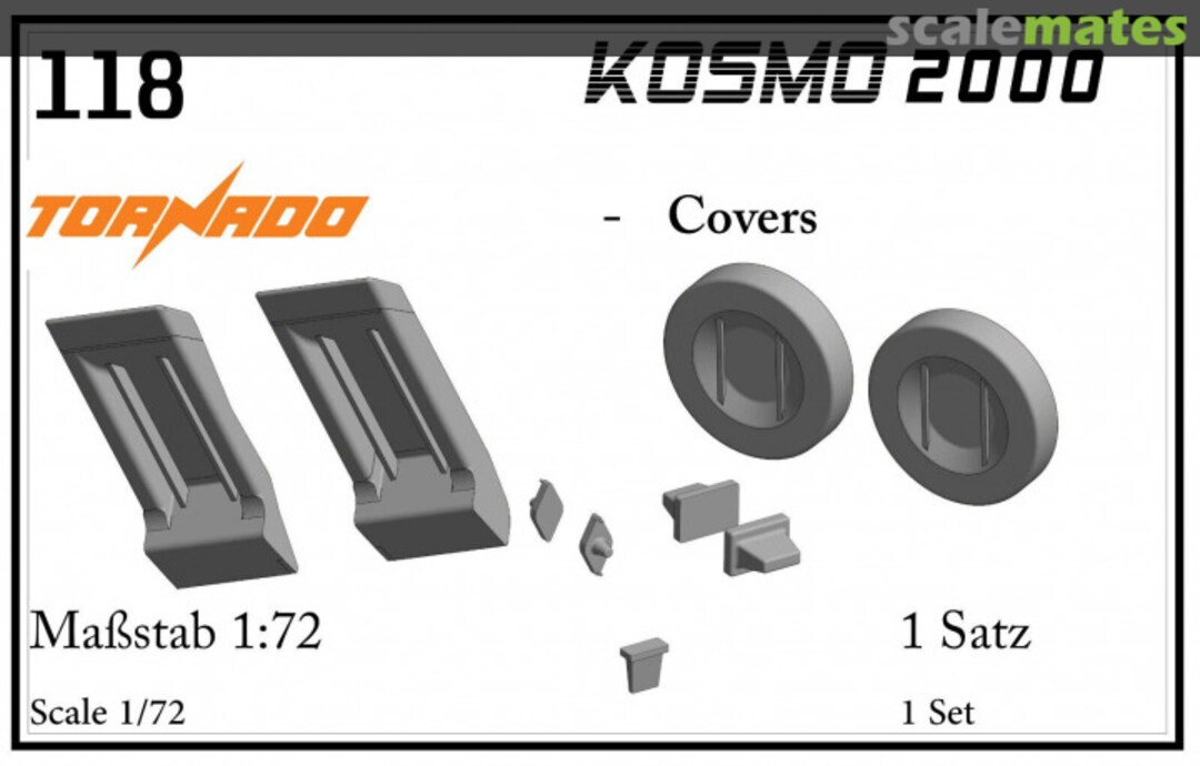 Boxart Tornado Abdeckungen FOD Covers 118 Kosmo 2000