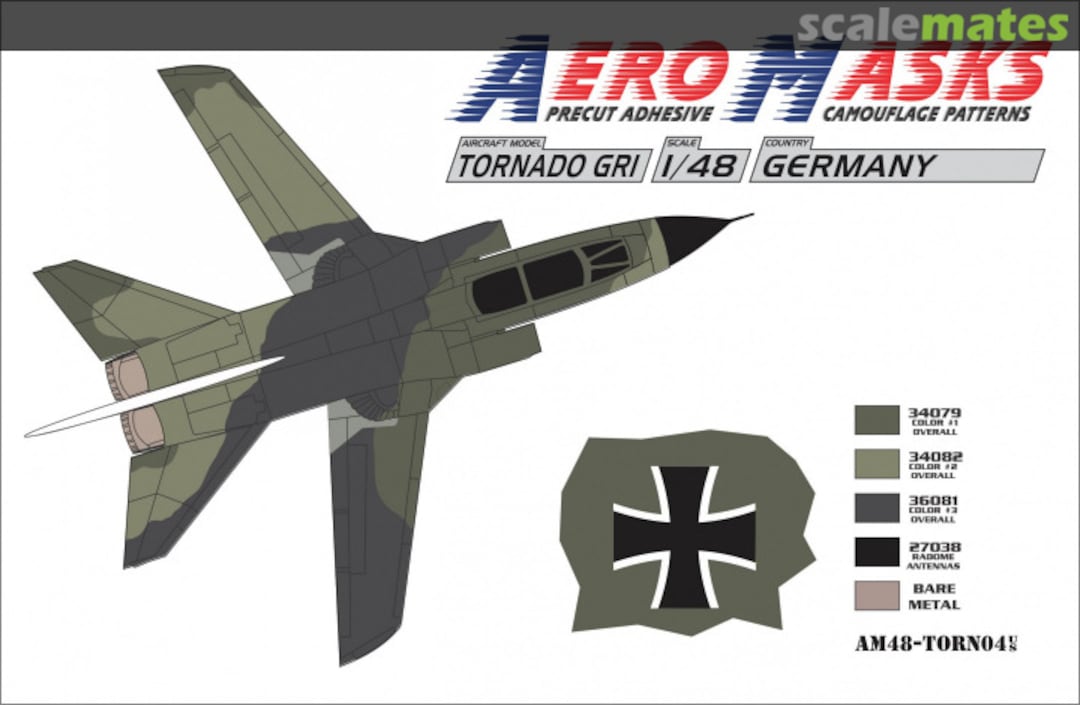 Boxart Tornado GR1 Germany AM48-TORN04 AeroMasks