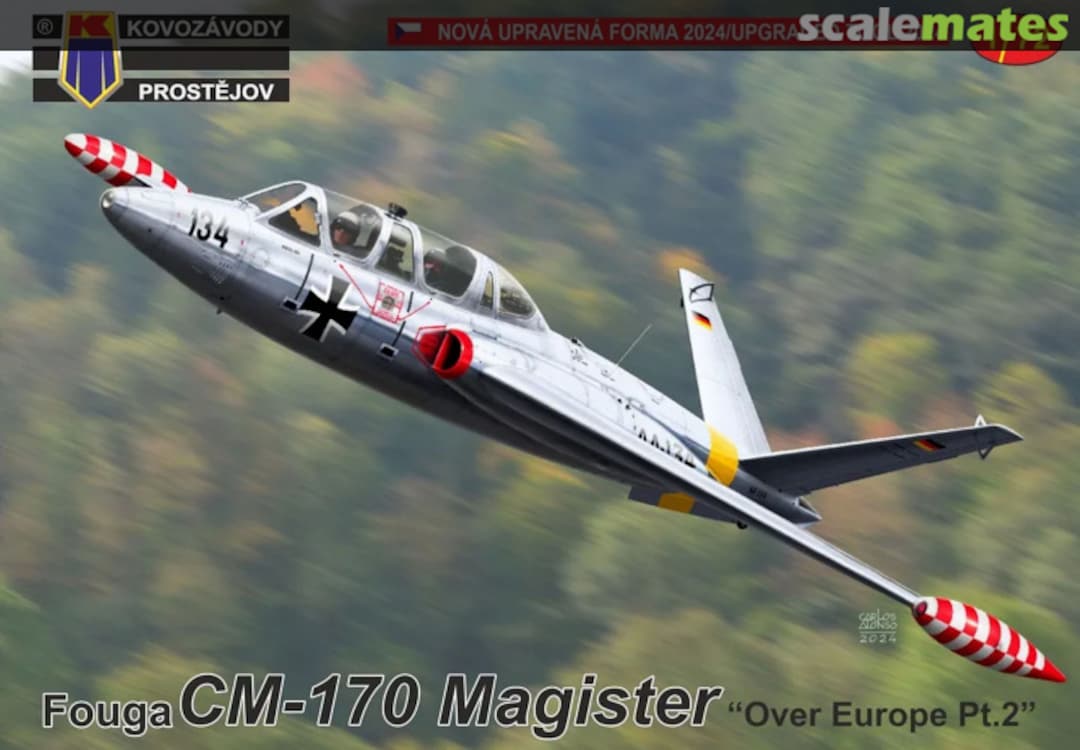 Boxart Fouga CM-170 Magister 0444 Kovozávody Prostějov