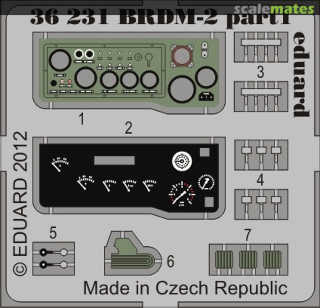 Boxart BRDM-2 early 36231 Eduard