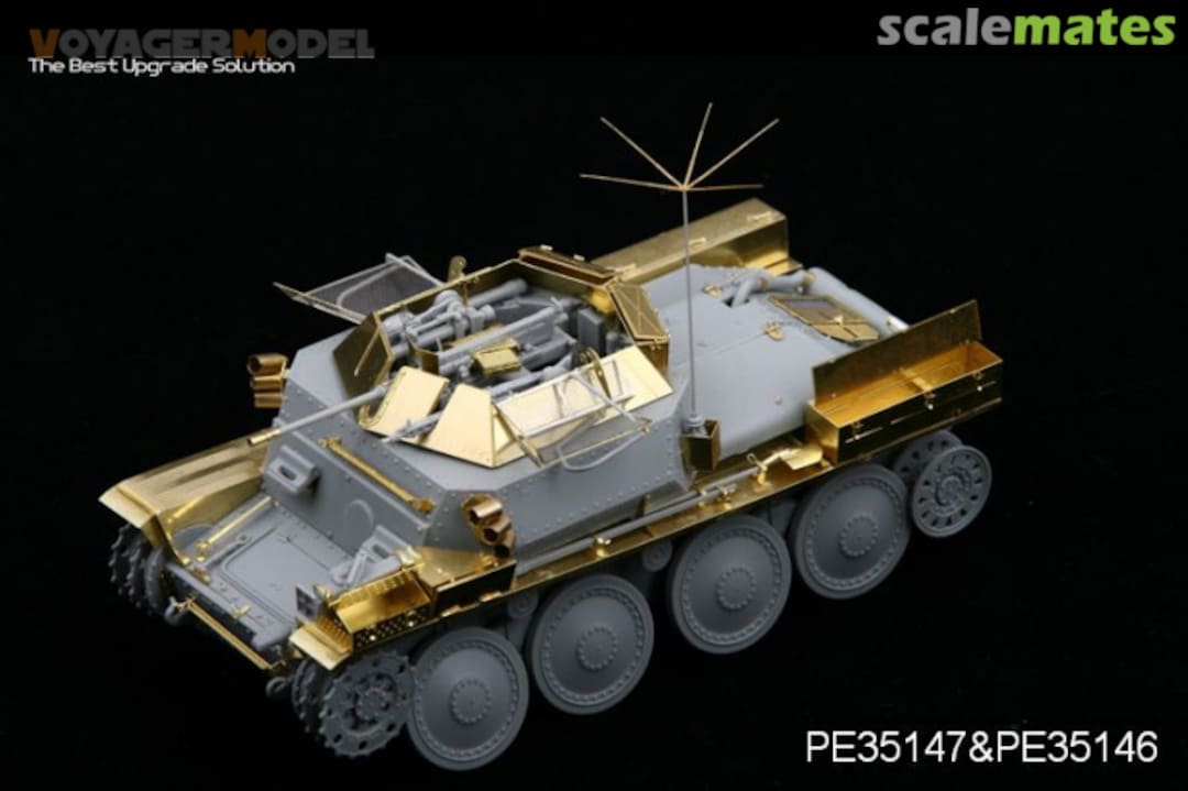 Boxart Aufklärungspanzer 38(t) mit 20mm KwK 38 PE35147 Voyager Model