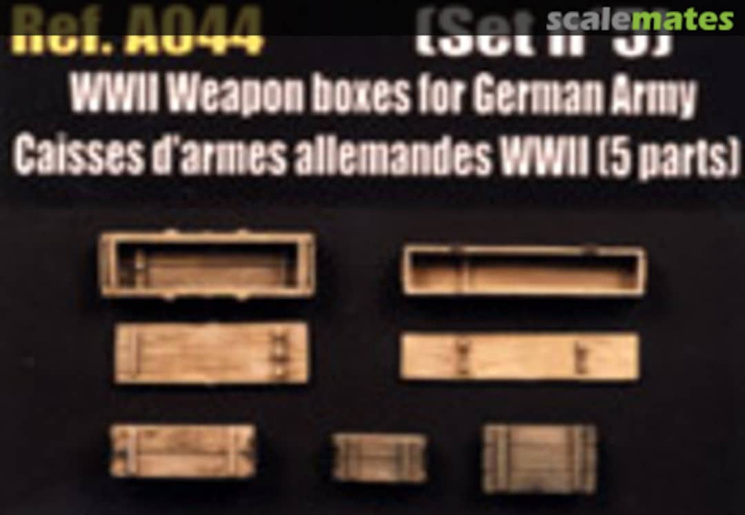 Boxart WWII Weapon Boxes for German Army A044 MK35