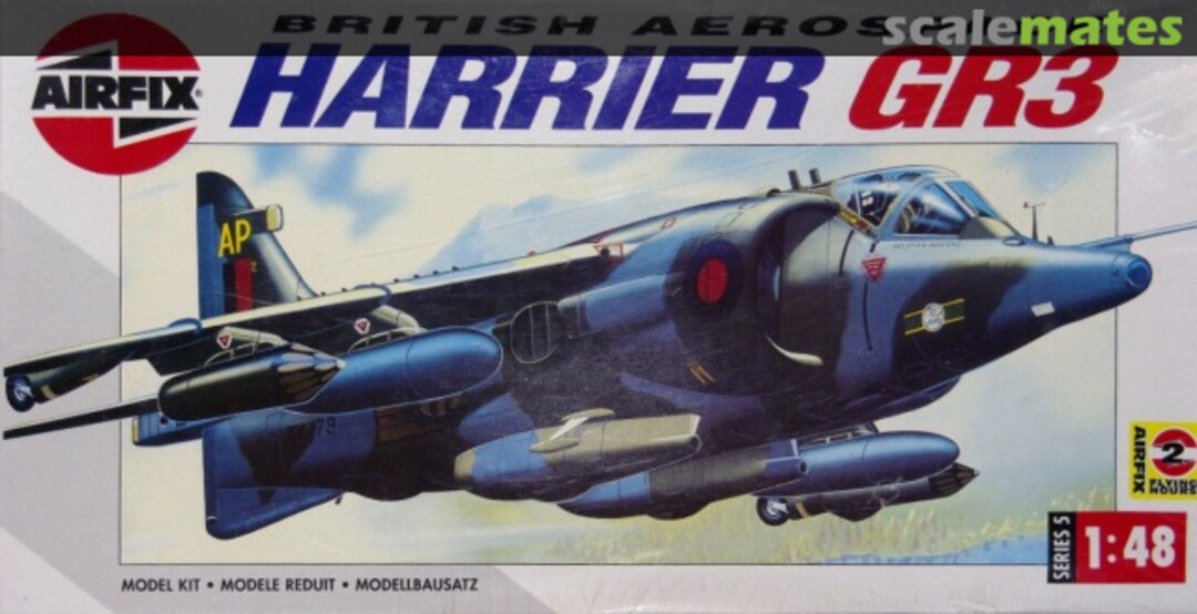 Boxart Harrier GR3 05102 Airfix