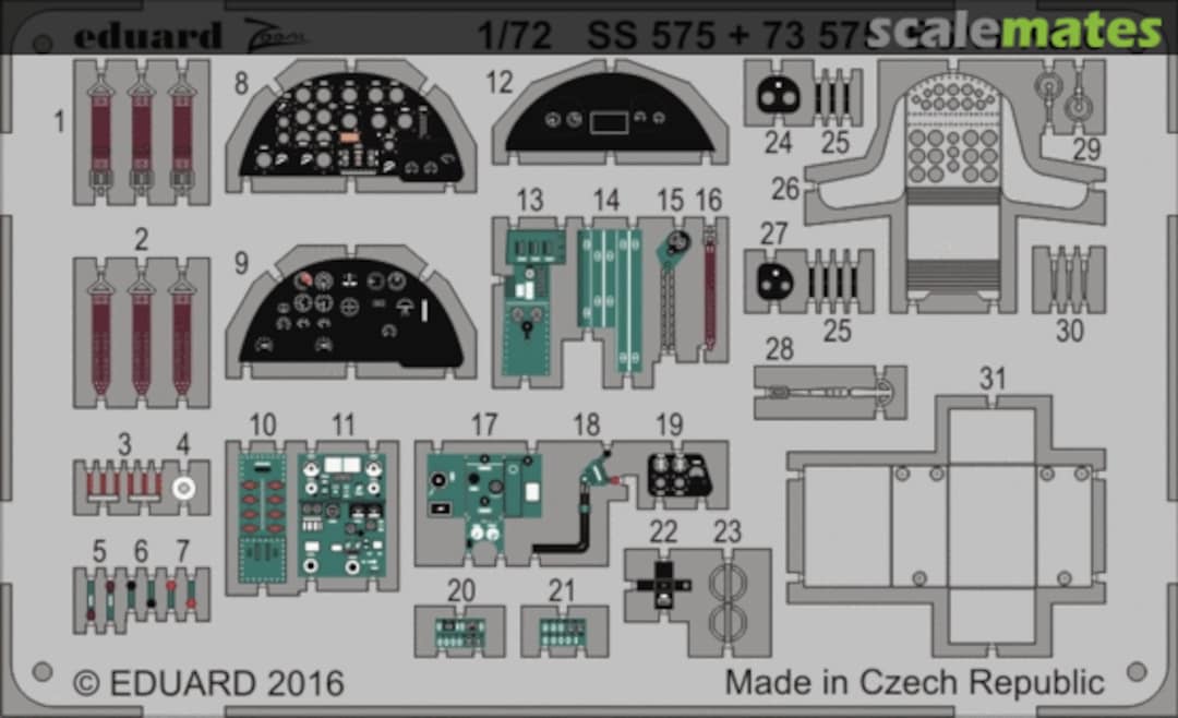 Boxart B5N1 Kate 73575 Eduard