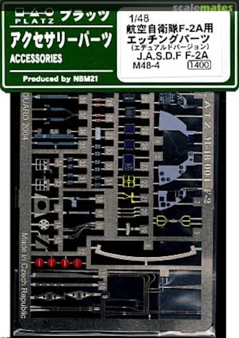 Boxart JASDF F-2A Photoetched Parts M48-4 Platz