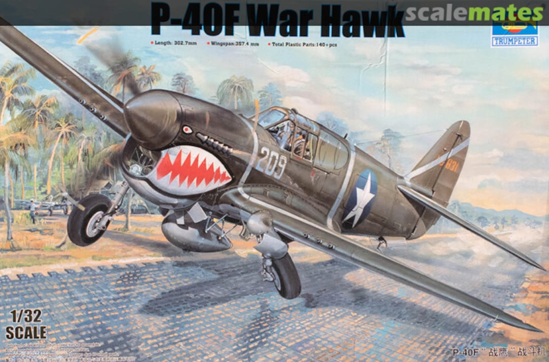 Boxart P-40F War Hawk 03227 Trumpeter