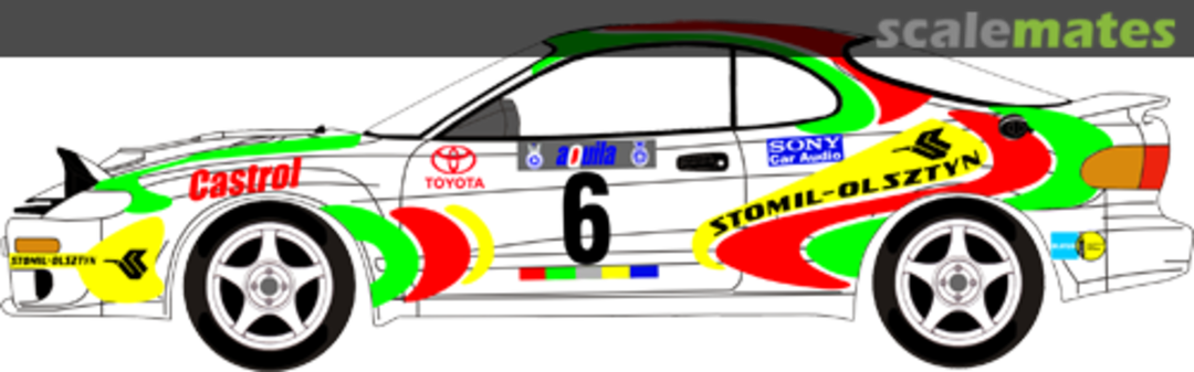 Boxart Toyota Celica Turbo 4WD (OLO 2100) "STOMIL OLSZTYN" 24066 MF-Zone