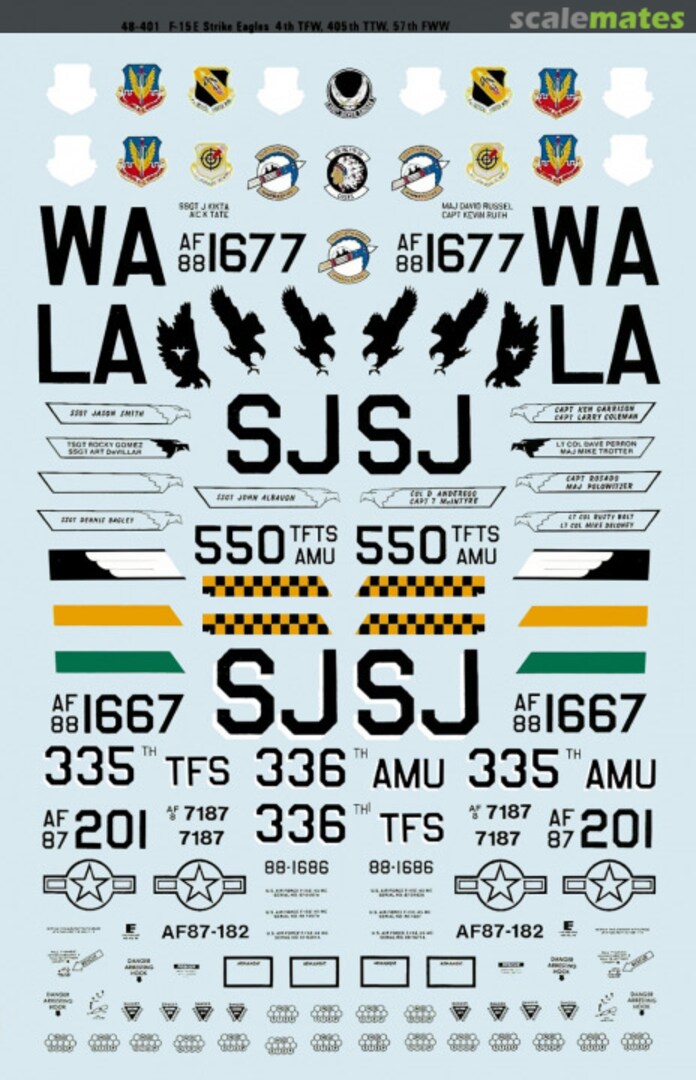 Boxart F-15E Strike Eagle 48-0401 SuperScale International