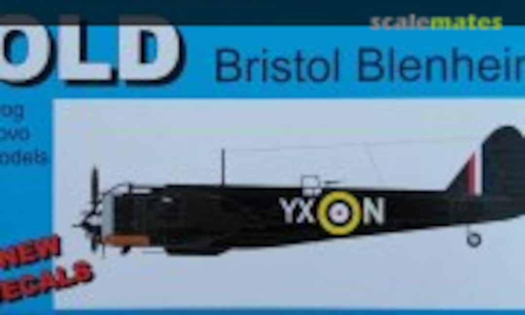 1:72 Bristol Blenheim (OLD Frog Novo Models OLD7001)