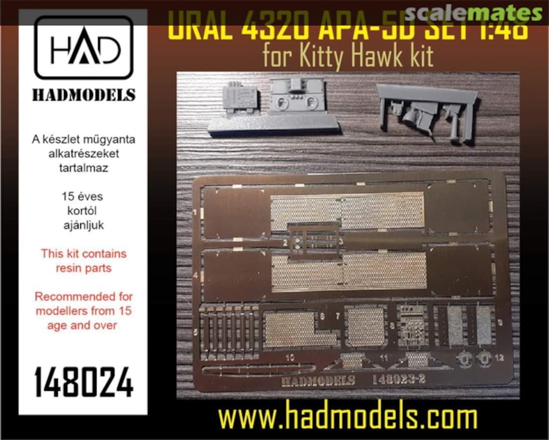 Boxart Ural 4320 APA-5D detail set 148024 HADmodels 