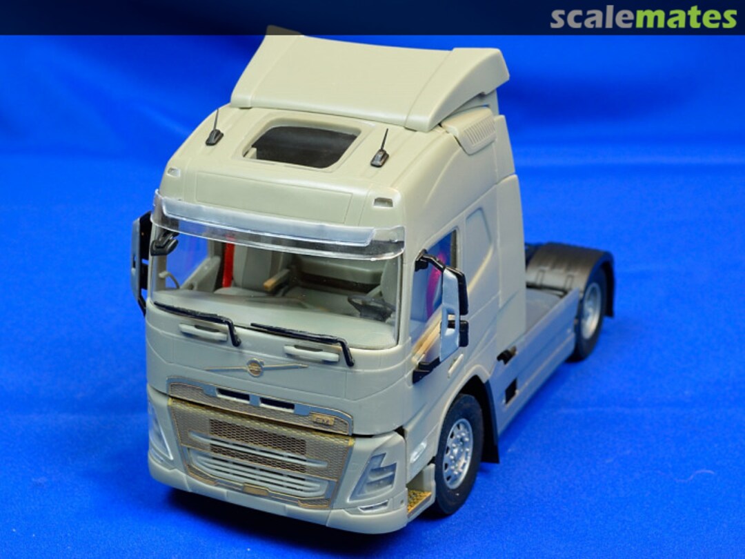 Boxart Mid-Range Swedish Truck, Sleeper Cab, High Roof ANMT-119-EL A&N Model Trucks