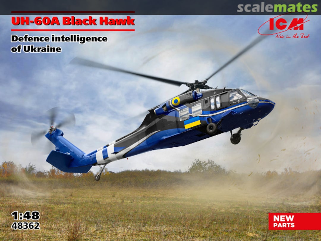 Boxart UH-60A Black Hawk 48362 ICM