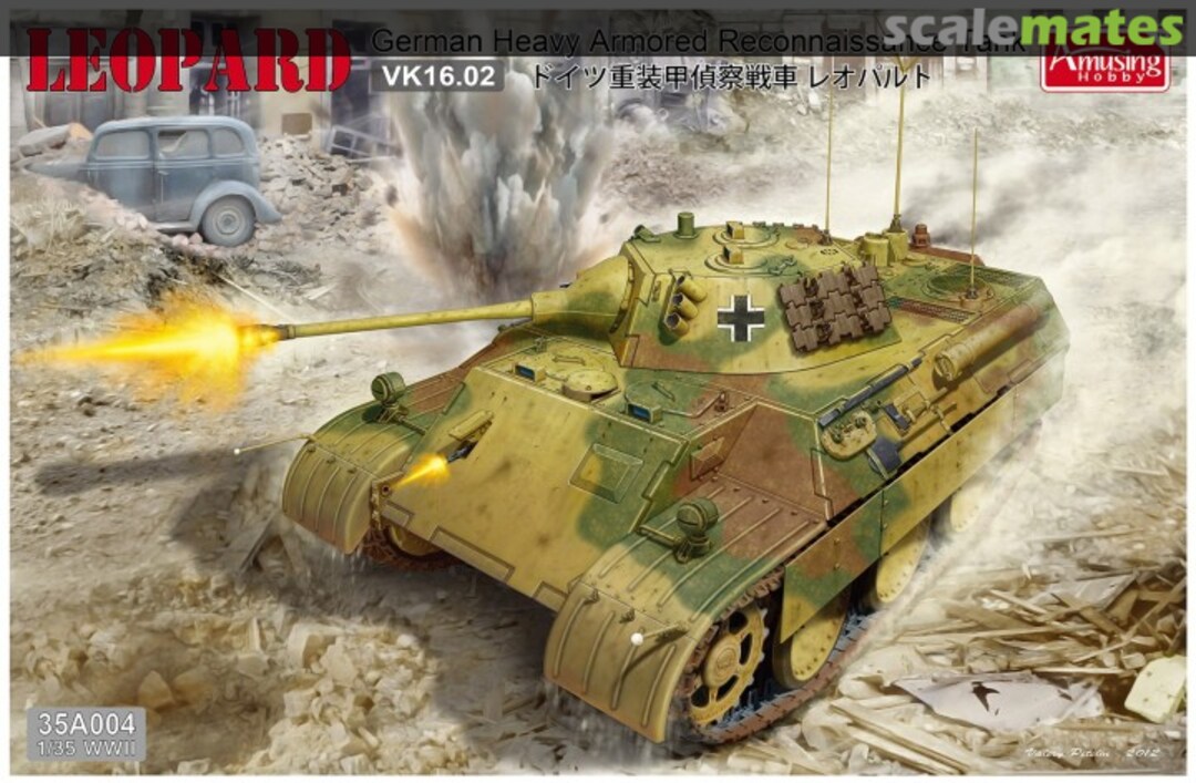 Boxart Leopard 35A004 Amusing Hobby