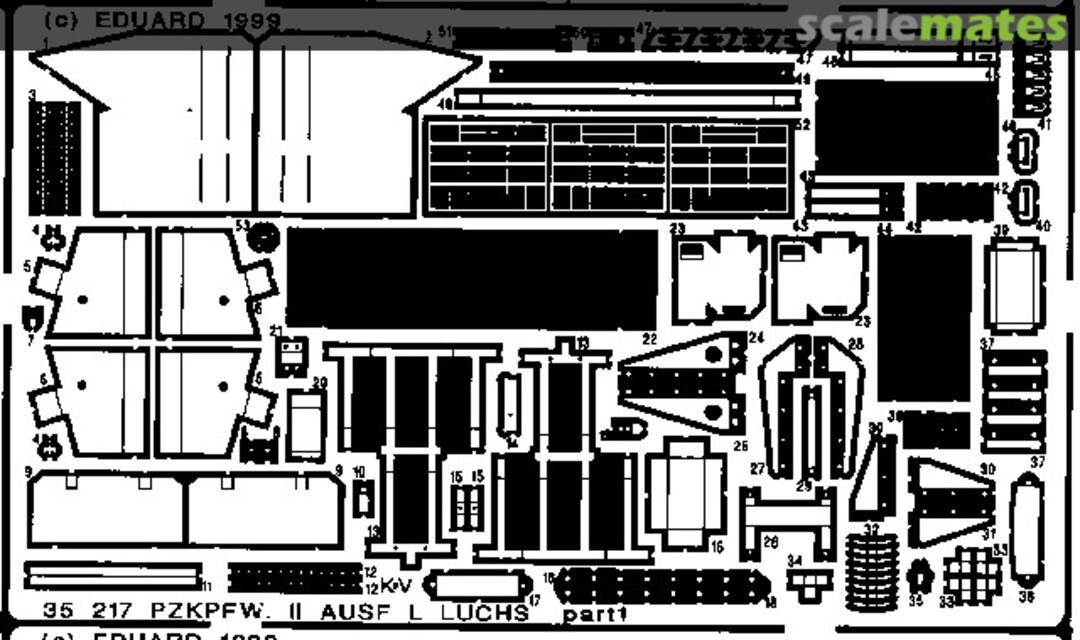 Boxart Panzer II Ausf. L; Luchs 35217 Eduard