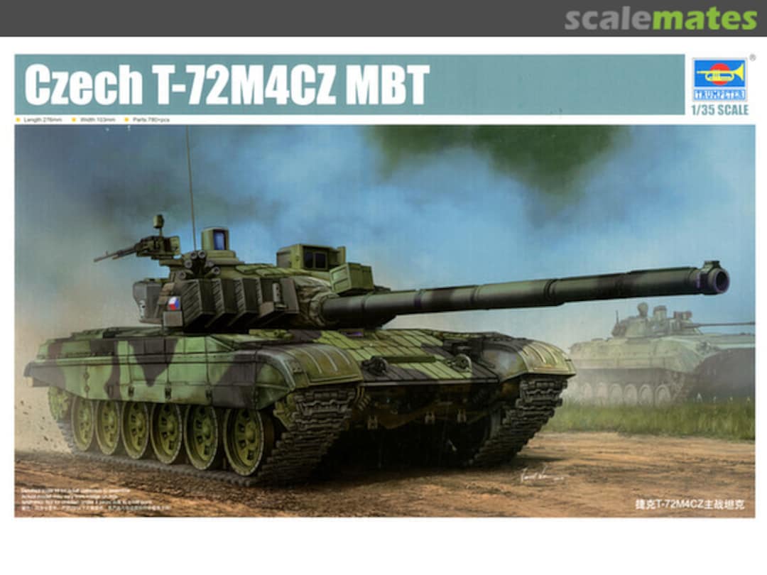 Boxart T-72M4CZ MBT 05595 Trumpeter