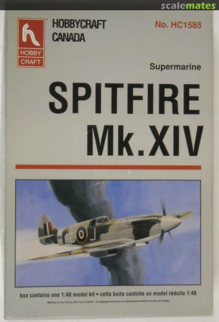 Boxart Supermarine Spitfire Mk.XIV HC1585 Hobbycraft