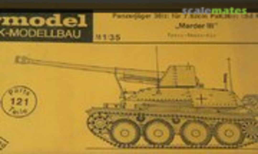 1:35 Panzerjäger 38(t) für 7,62cm Pak 36(r) Marder III (Airmodel AM-1032)